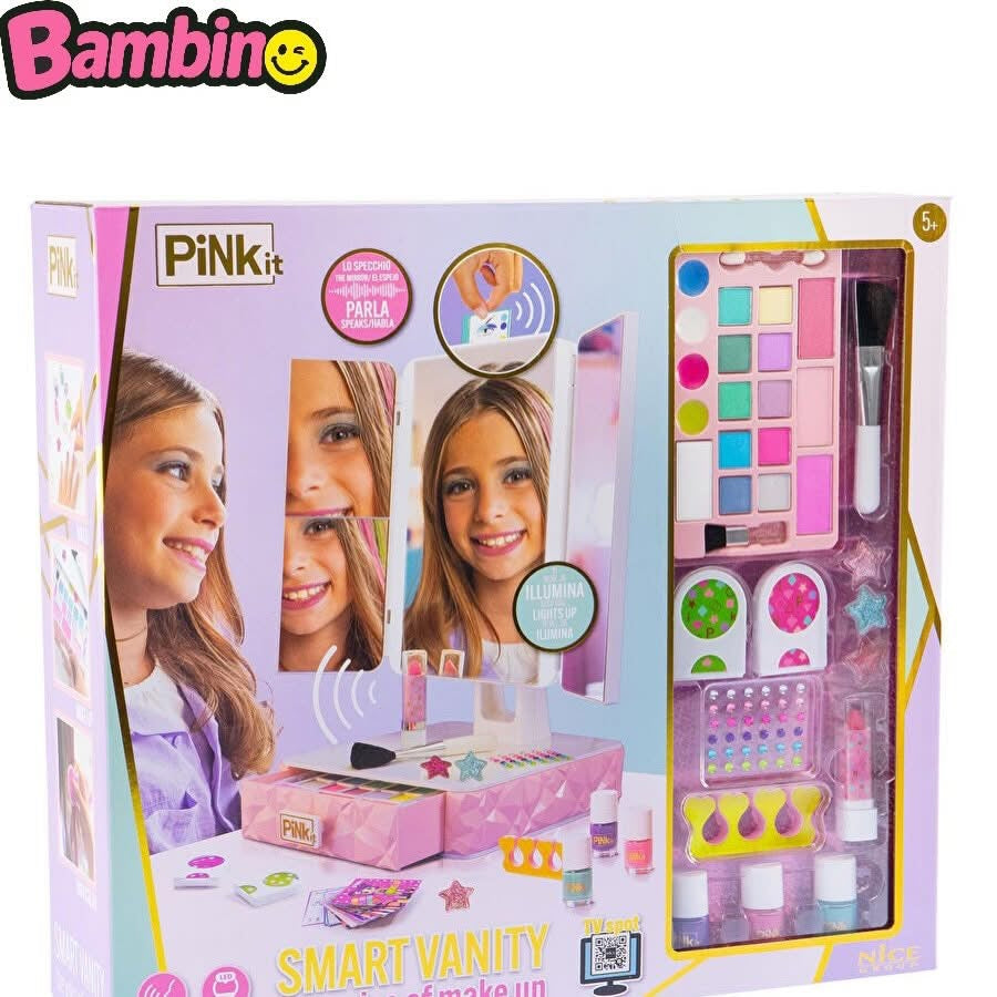 PINKIT - SPECCHIERA CON TRUCCHI.