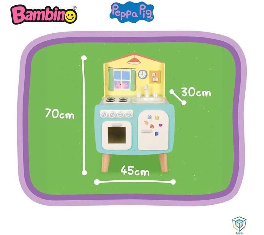 Peppa Pig Cucina in legno.