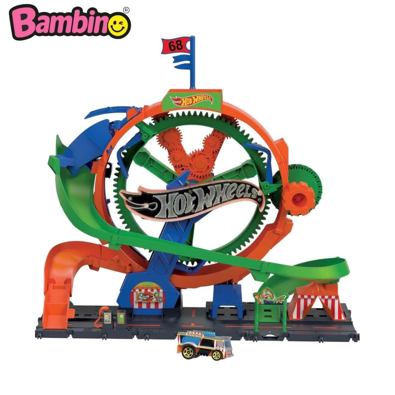 Playset Hot Wheels City Ferris Wheel Whirl