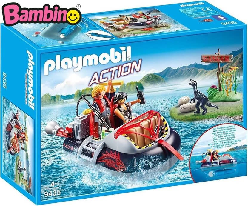 Playmobil 9435 Action Dino Hovercraft.