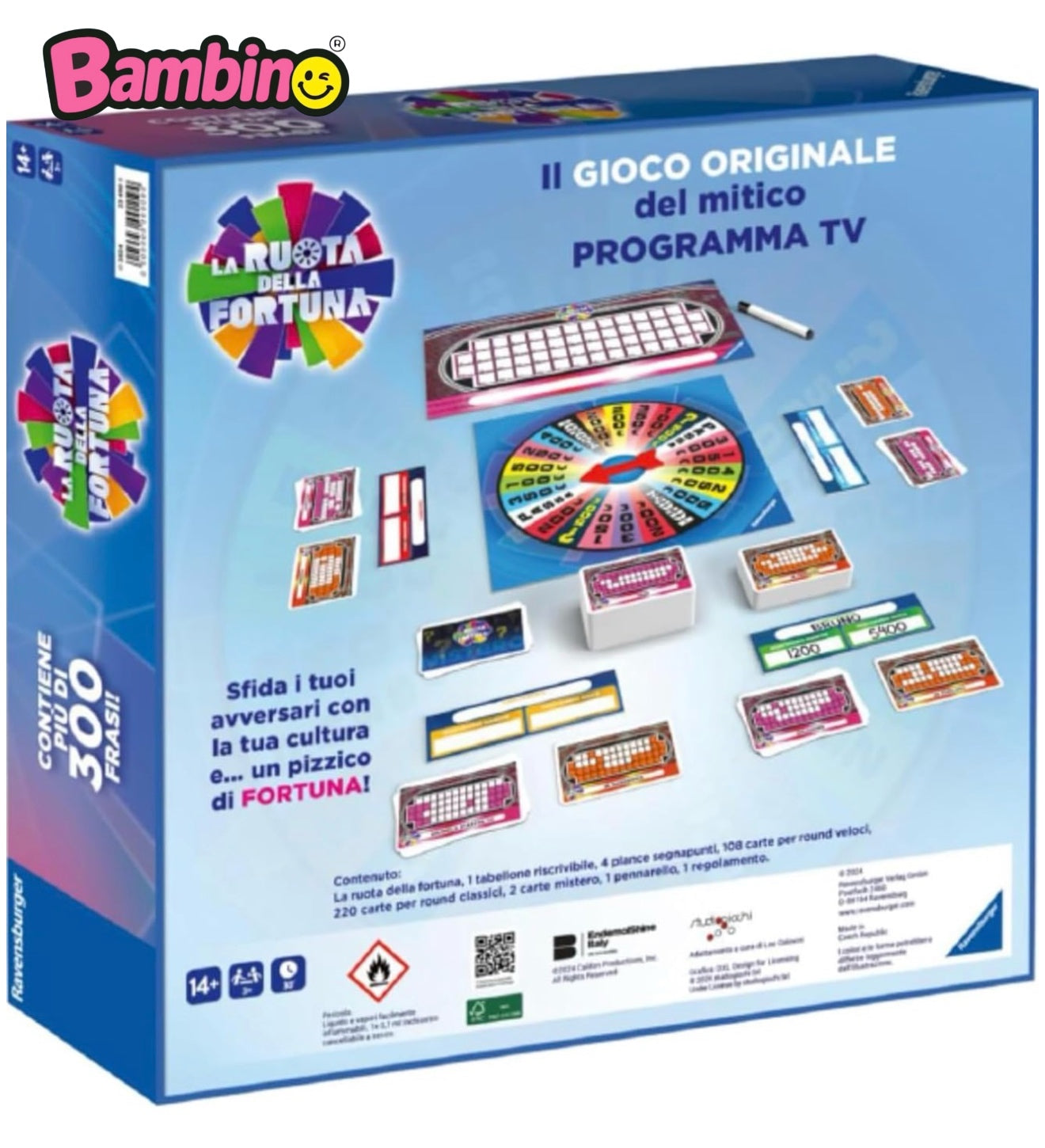 La Ruota della Fortuna - Gioco da tavolo.