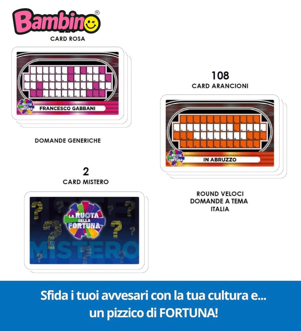 La Ruota della Fortuna - Gioco da tavolo.