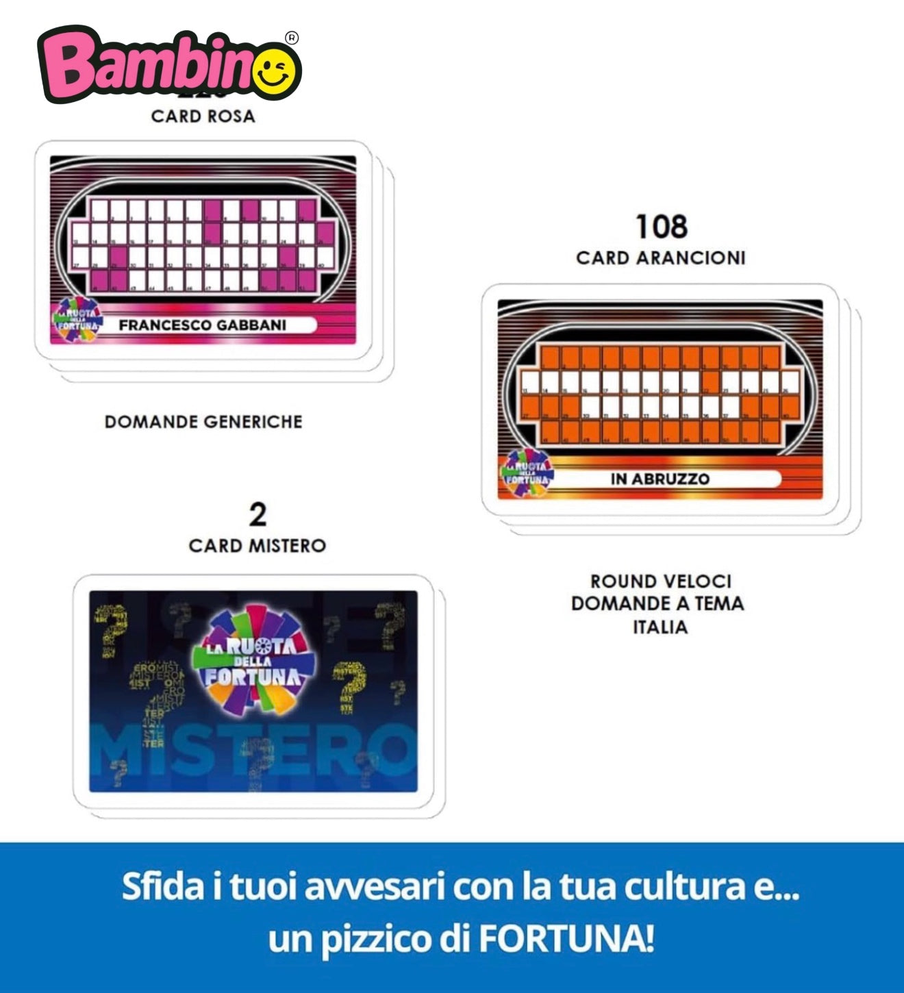 La Ruota della Fortuna - Gioco da tavolo.