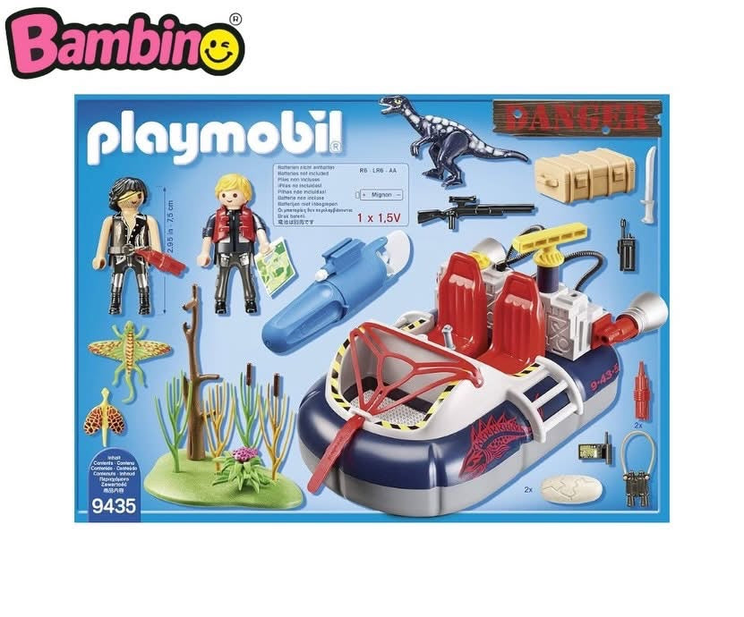 Playmobil 9435 Action Dino Hovercraft.