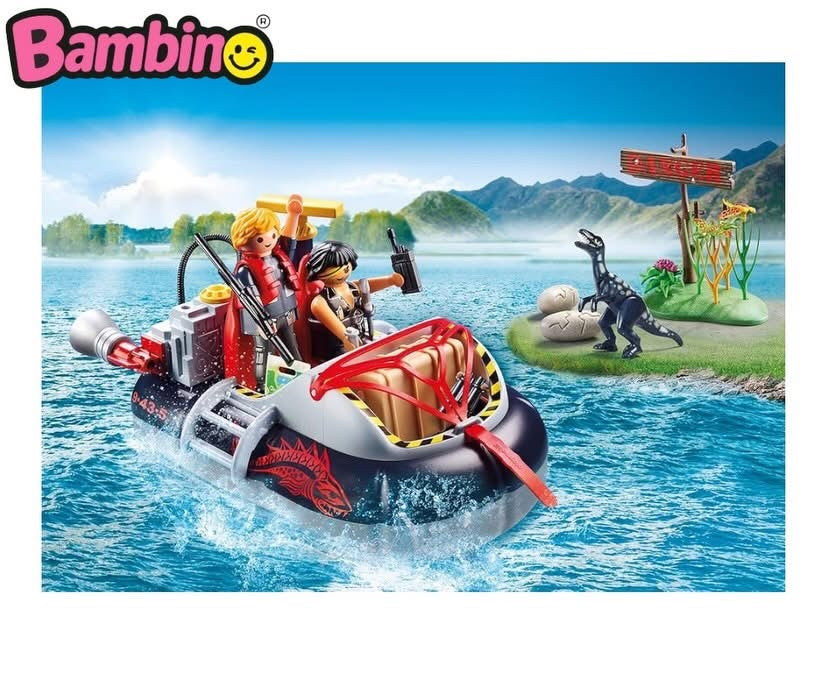Playmobil 9435 Action Dino Hovercraft.