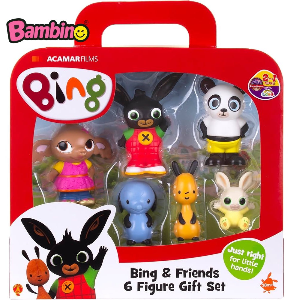 Bing Set 6 Personaggi di Giochi-Preziosi