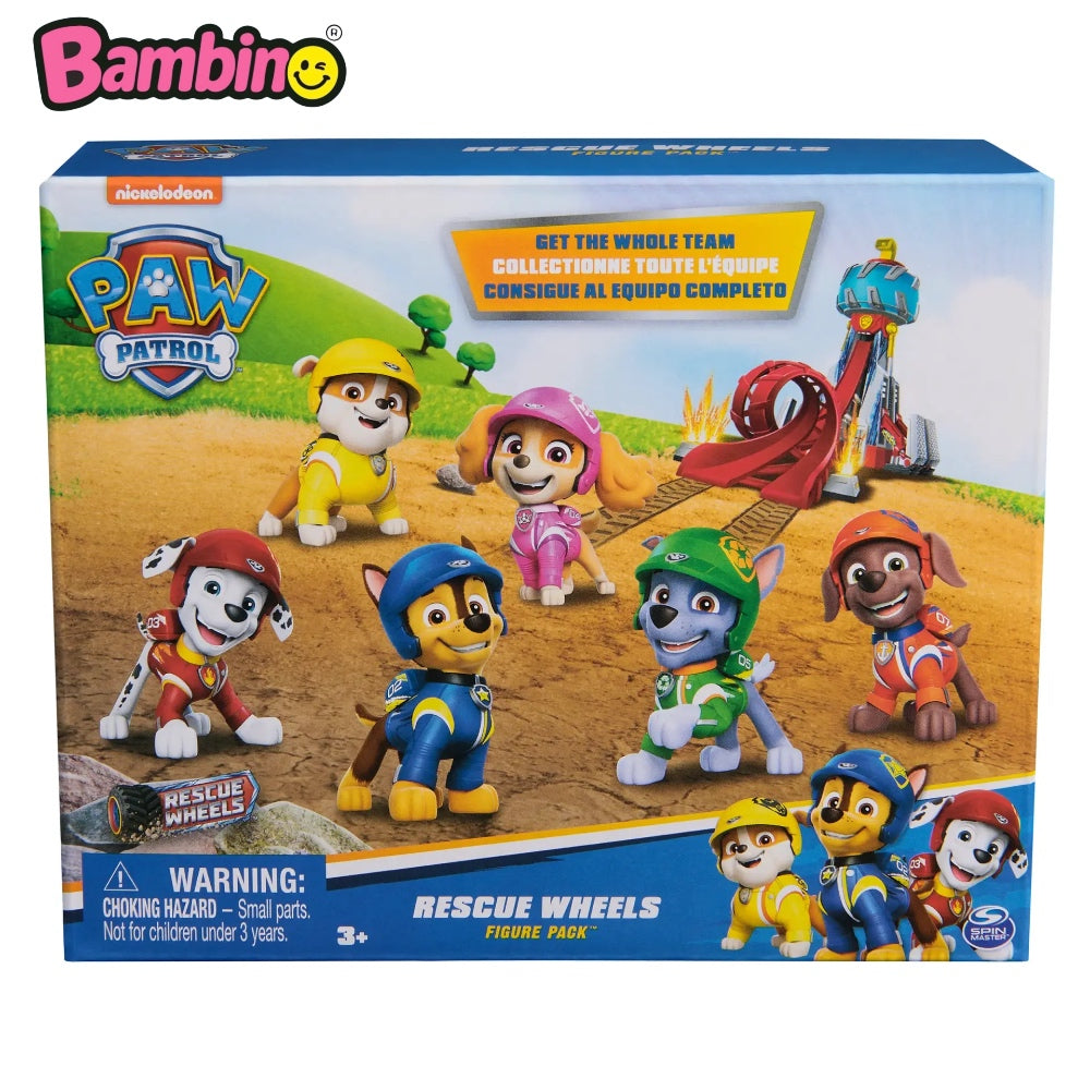 Paw Patrol Rescue Wheels Pack 7 personaggi