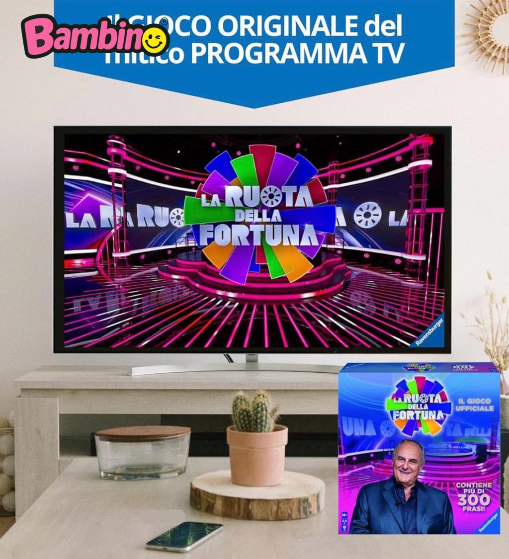 La Ruota della Fortuna - Gioco da tavolo.