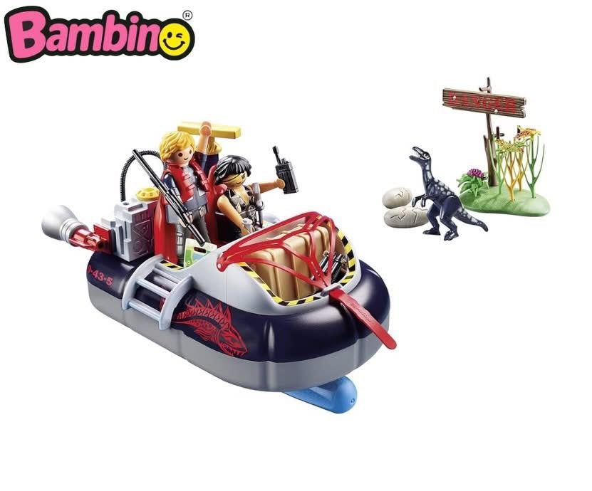 Playmobil 9435 Action Dino Hovercraft.