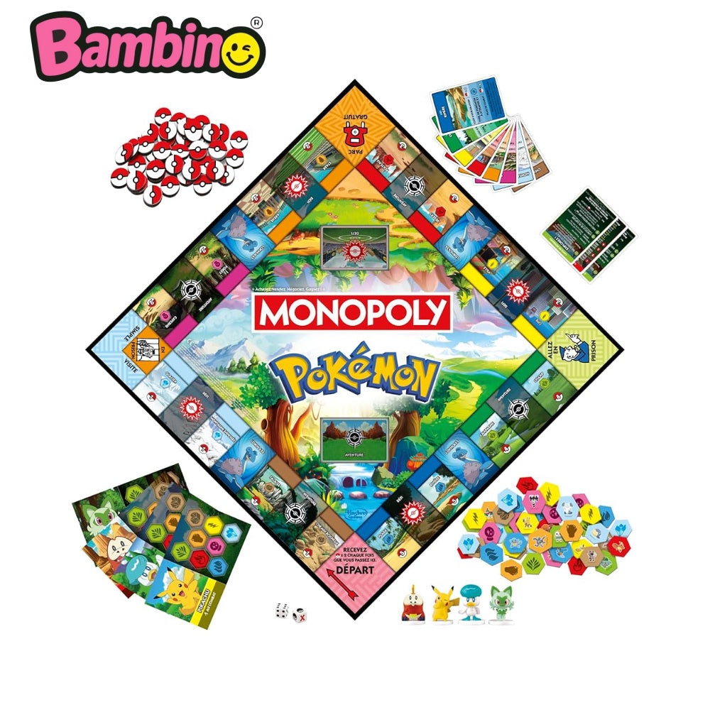 Hasbro - Monopoly Pokemon Edition Versione Italiana