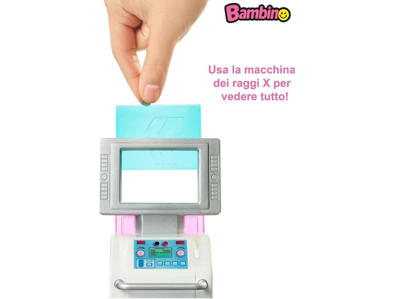 La Barbie Fast Cast Clinic Playset.