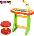 PIANOLA MUSICALE CON SGABELLO.