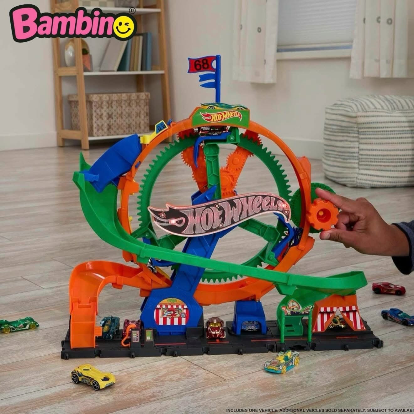 Playset Hot Wheels City Ferris Wheel Whirl