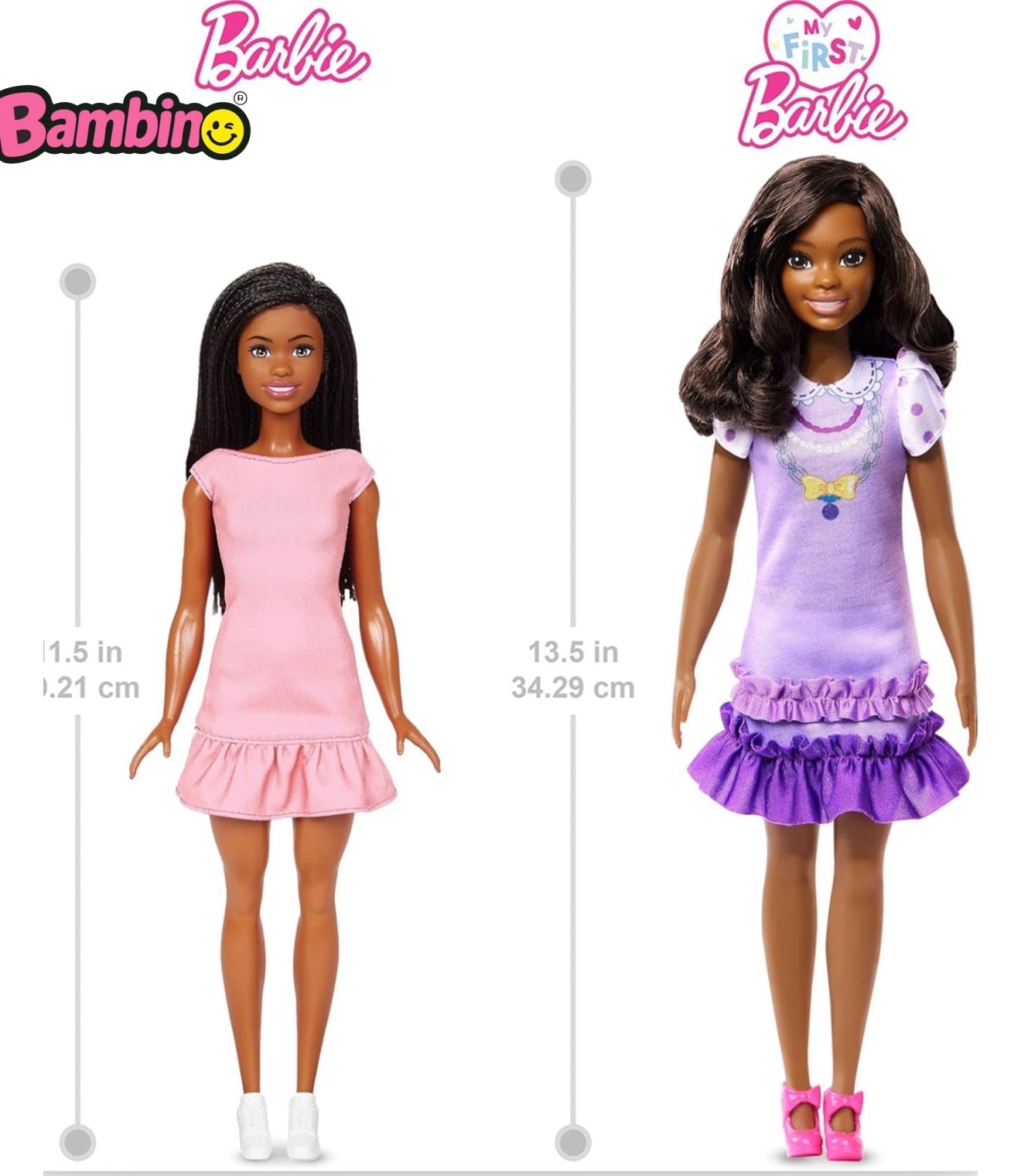 La Mia Prima Barbie Mora Con Bambola Barboncino