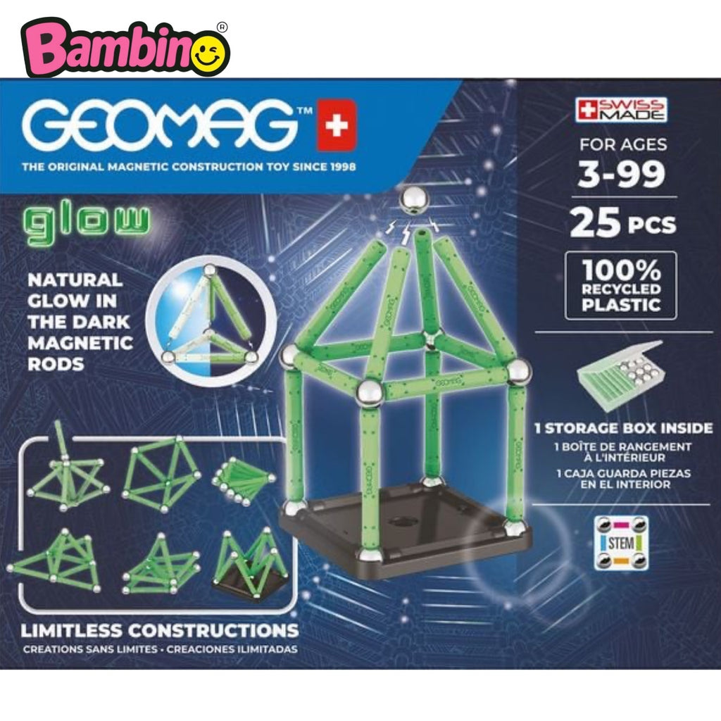 Geomag Glow Recycled 25 Pcs