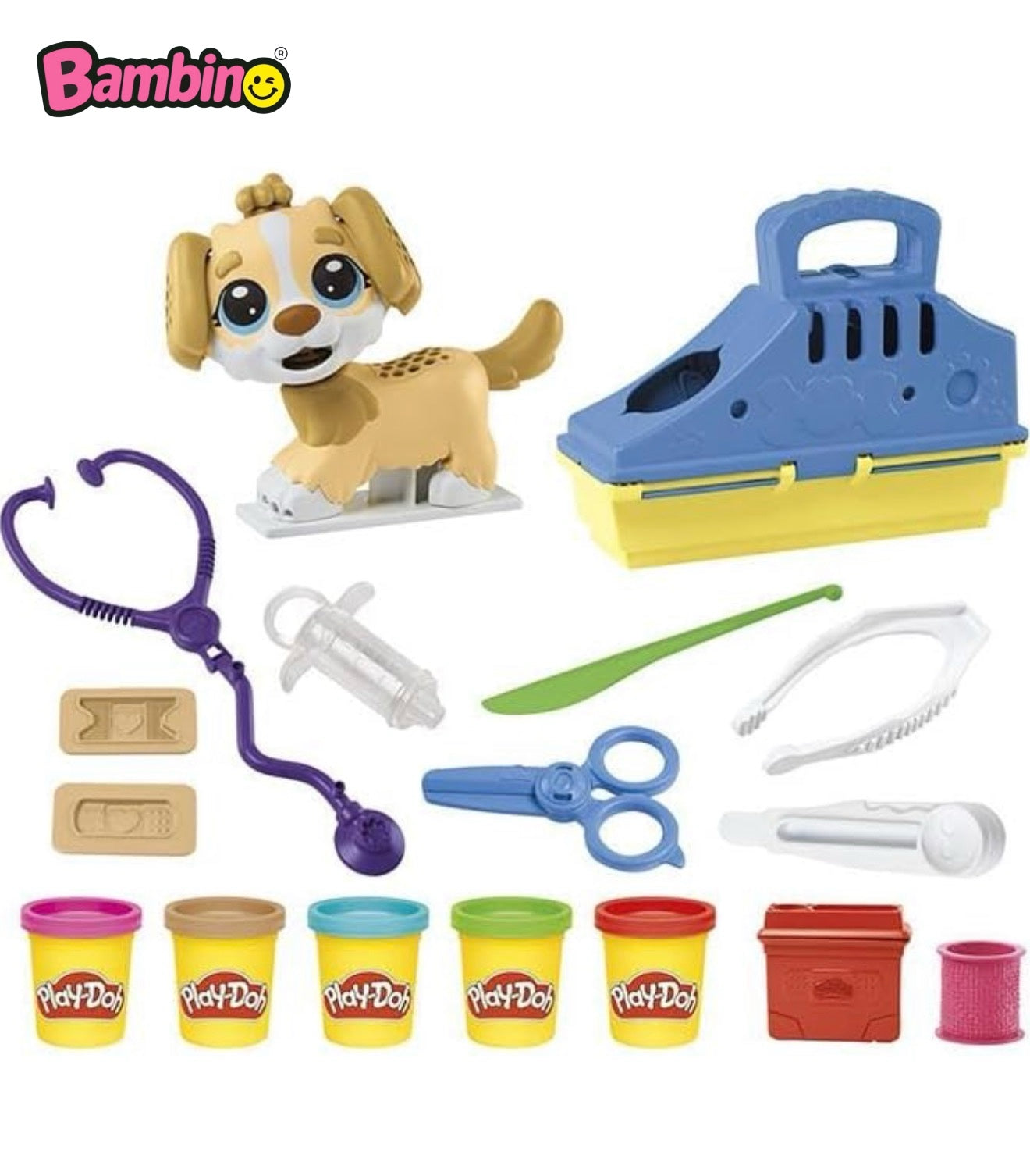 Hasbro F3639 Play-Doh Set da Veterinario playset con Cane